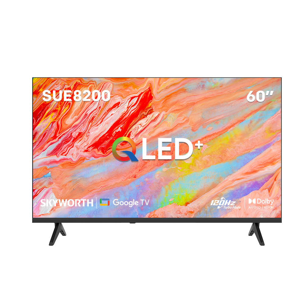 ทีวีคิวแอลอีดี 60 นิ้ว SKYWORTH (4K) SUE8200 GOOGLE TV สีดำ_0